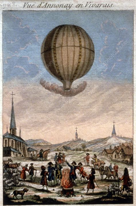 hot air balloon 1783